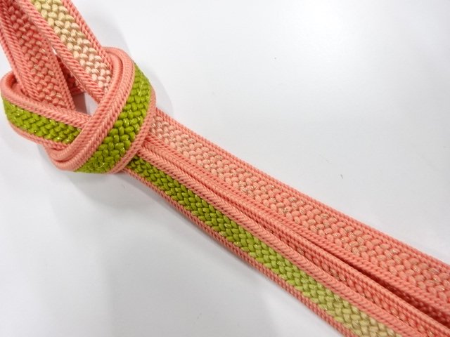  正絹　手組帯締め